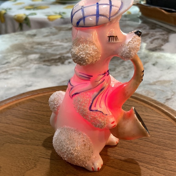 Vintage poodle lamp - Picture 3 of 7